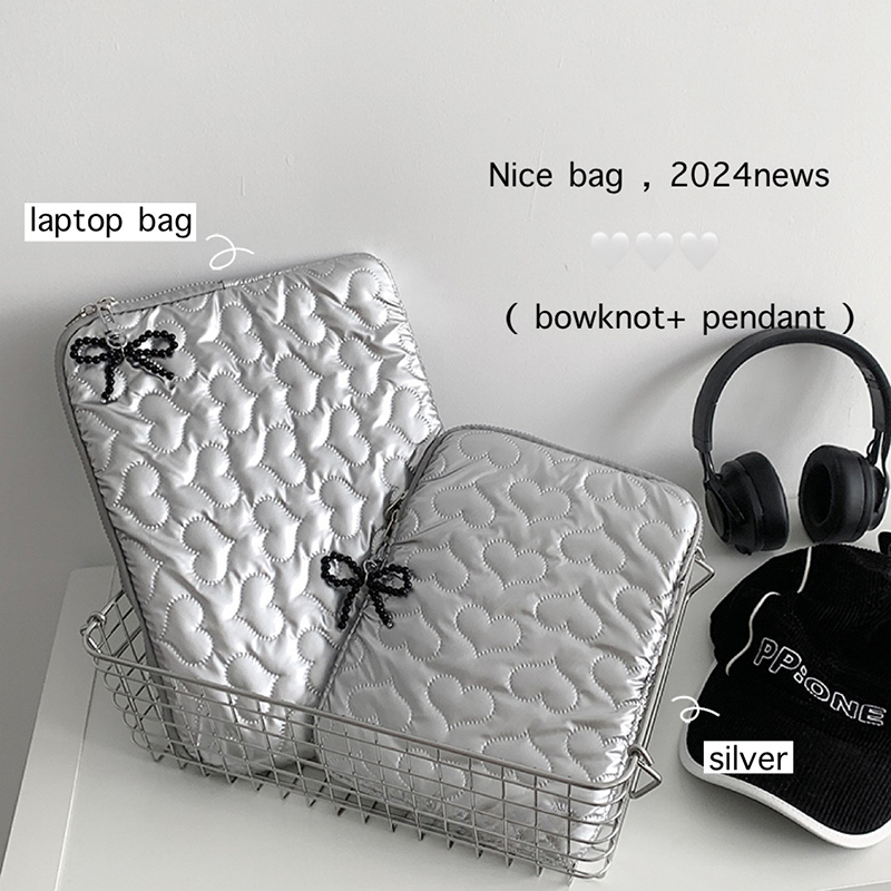 Xiaomi Tablet Accessories - Korean version Cute Heart Tablet Bag