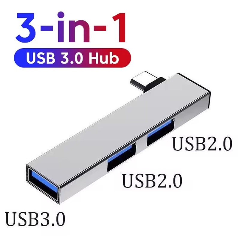 Laptop Tablet Accessories - 3 In 1 USB 3.0 HUB