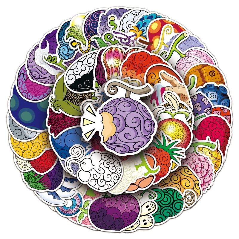 Tablet Accessories Set - 52 pieces of One Piece Japanese