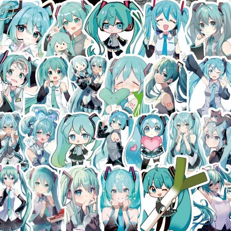 200pcs Hatsune Miku Anime Cart - Tablet Accessories Set 评论和价格