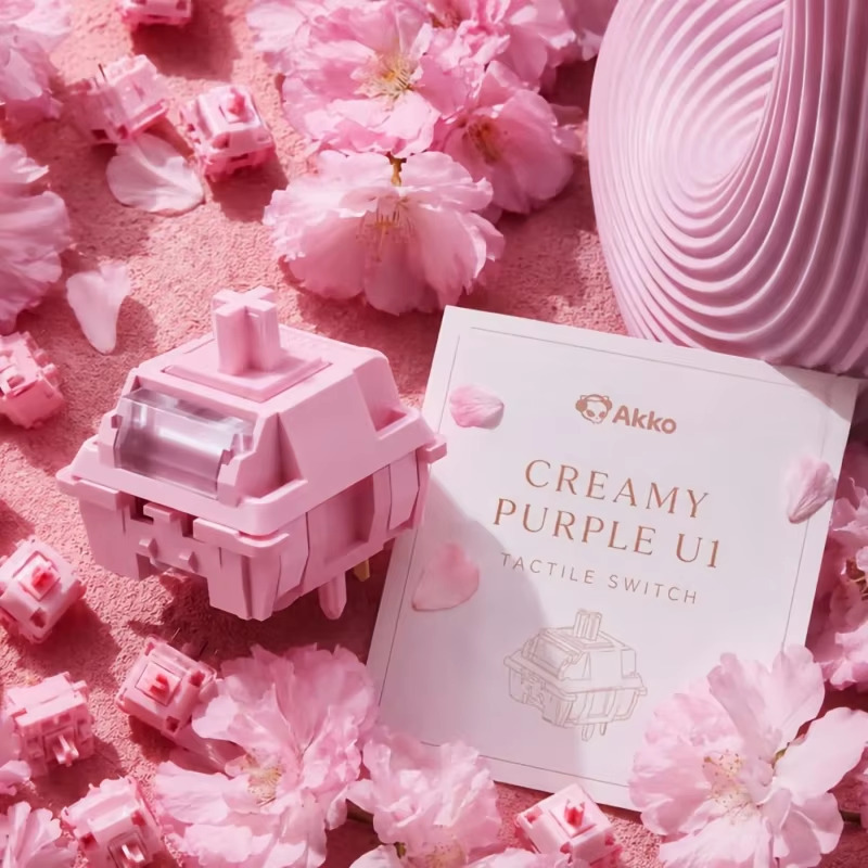 Akko Creamy Purple Tactile U1  - Laptop Tablet Accessories 评论和价格