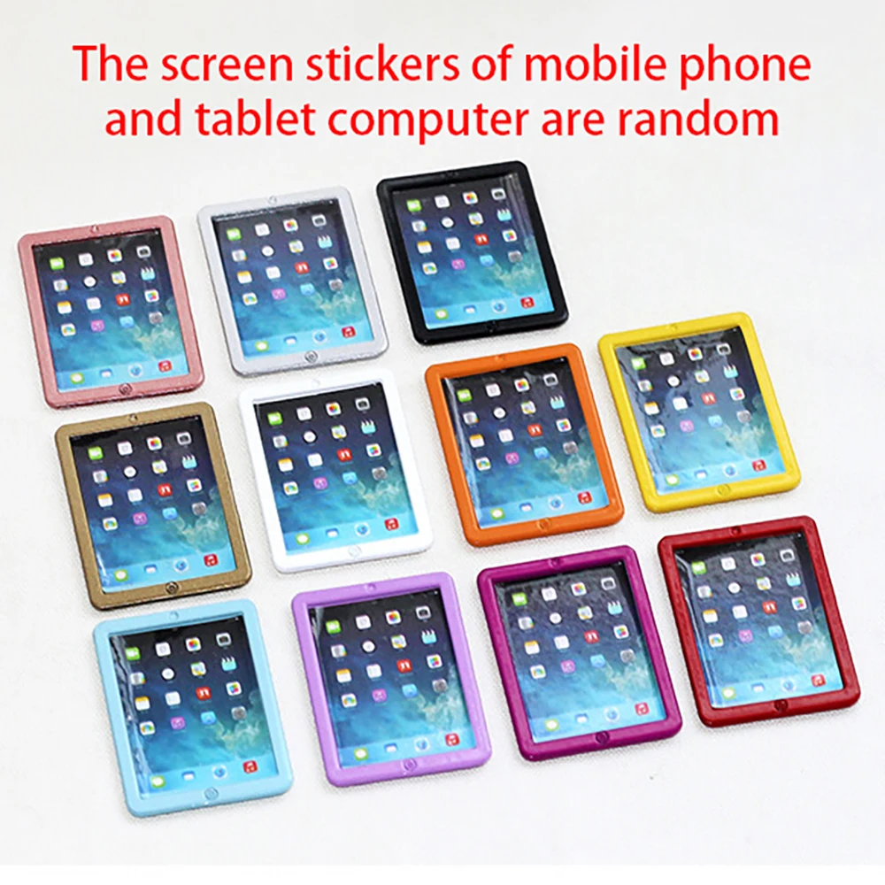 1/12 Dollhouse Miniature Acces - Tablet Accessories Set 评论和价格