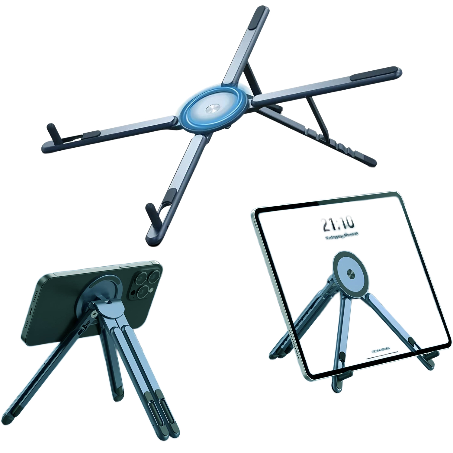 Foldable Magnetic Laptop Stand - Laptop Tablet Accessories 评论和价格