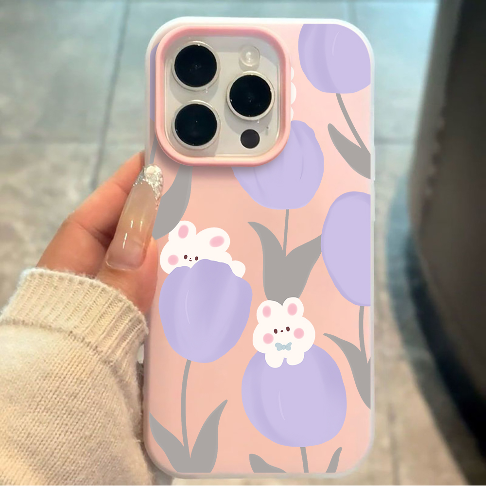 Soft Lavender Tulips Phone Cas - Xiaomi Redmi Note 14 评论和价格